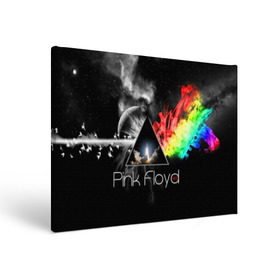 Холст прямоугольный с принтом Pink Floyd , 100% ПВХ |  | pink floyd | rock | рок