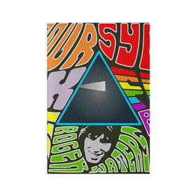 Обложка для паспорта матовая кожа с принтом Pink Floyd , натуральная матовая кожа | размер 19,3 х 13,7 см; прозрачные пластиковые крепления | pink floyd | rock | рок