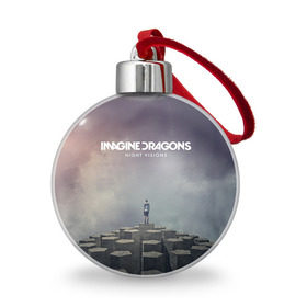 Ёлочный шар с принтом Imagine Dragons , Пластик | Диаметр: 77 мм | imagine dragons