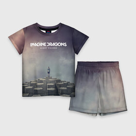 Детский костюм с шортами 3D с принтом Imagine Dragons ,  |  | imagine dragons