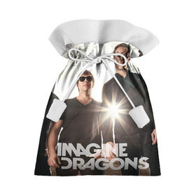 Подарочный 3D мешок с принтом Imagine Dragons , 100% полиэстер | Размер: 29*39 см | Тематика изображения на принте: imagine dragons
