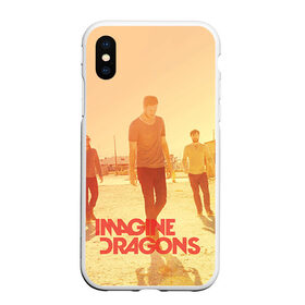 Чехол для iPhone XS Max матовый с принтом Imagine Dragons , Силикон | Область печати: задняя сторона чехла, без боковых панелей | rock | имэджн драгонз | рок