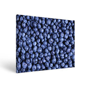 Холст прямоугольный с принтом Черника , 100% ПВХ |  | Тематика изображения на принте: черника | ягода