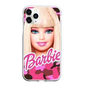 Чехол для iPhone 11 Pro Max матовый с принтом Барби , Силикон |  | Тематика изображения на принте: swag | барки | девушкам | камуфляж | свэг