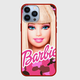 Чехол для iPhone 13 Pro Max с принтом Барби ,  |  | Тематика изображения на принте: swag | барки | девушкам | камуфляж | свэг
