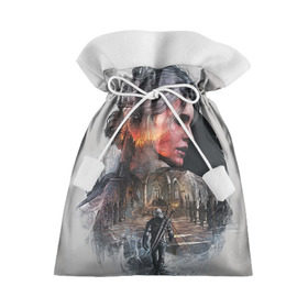 Подарочный 3D мешок с принтом Девушки Ведьмака , 100% полиэстер | Размер: 29*39 см | ведьмак