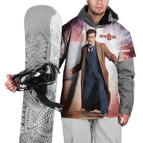 Накидка на куртку 3D с принтом Доктор кто , 100% полиэстер |  | doctor who | доктор кто | сериал