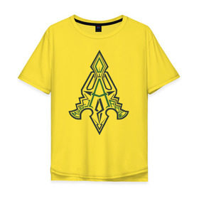 Мужская футболка хлопок Oversize с принтом Al-Sahim The Arrow , 100% хлопок | свободный крой, круглый ворот, “спинка” длиннее передней части | Тематика изображения на принте: al sahim the arrow стрела рас аль гул зеленая