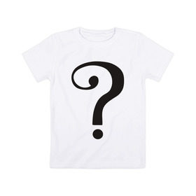 Детская футболка хлопок с принтом Classic TV Riddler , 100% хлопок | круглый вырез горловины, полуприлегающий силуэт, длина до линии бедер | dc | riddler | загадочник | супергерой