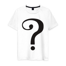 Мужская футболка хлопок с принтом Classic TV Riddler , 100% хлопок | прямой крой, круглый вырез горловины, длина до линии бедер, слегка спущенное плечо. | dc | riddler | загадочник | супергерой
