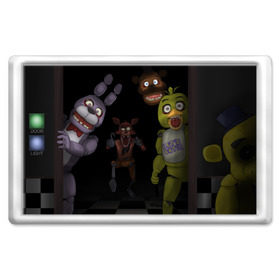 Магнит 45*70 с принтом Five nights at Freddys , Пластик | Размер: 78*52 мм; Размер печати: 70*45 | five nights at freddy | fnaf | фнаф