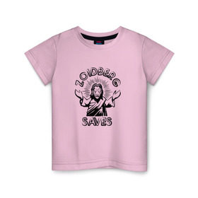 Детская футболка хлопок с принтом Zoidberg Saves , 100% хлопок | круглый вырез горловины, полуприлегающий силуэт, длина до линии бедер | Тематика изображения на принте: futurama | зоидберг | футурама