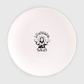 Тарелка с принтом Zoidberg Saves , фарфор | диаметр - 210 мм
диаметр для нанесения принта - 120 мм | futurama | зоидберг | футурама