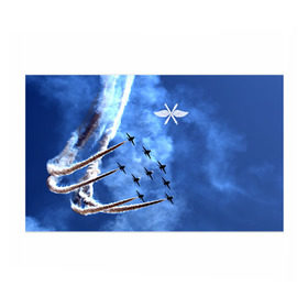 Бумага для упаковки 3D с принтом Самолеты в небе , пластик и полированная сталь | круглая форма, металлическое крепление в виде кольца | авиатор | авиация | ввс | герб | летчику | небо | самолет | флаг
