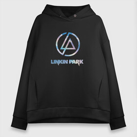 Женское худи Oversize хлопок с принтом Linkin park sky , френч-терри — 70% хлопок, 30% полиэстер. Мягкий теплый начес внутри —100% хлопок | боковые карманы, эластичные манжеты и нижняя кромка, капюшон на магнитной кнопке | linkin | park | линкин | парк