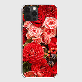 Чехол для iPhone 12 Pro Max с принтом Цветы , Силикон |  | flower | девушкам | розы | цветочки | цветы
