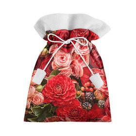 Подарочный 3D мешок с принтом Цветы , 100% полиэстер | Размер: 29*39 см | Тематика изображения на принте: flower | девушкам | розы | цветочки | цветы
