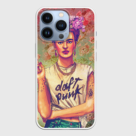 Чехол для iPhone 13 Pro с принтом Фрида ,  |  | девушка | искусство | кало | фрида | цветы