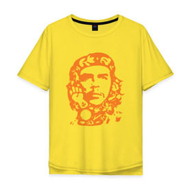 Мужская футболка хлопок Oversize с принтом Che Guevara , 100% хлопок | свободный крой, круглый ворот, “спинка” длиннее передней части | che | che guevaracuba | guevara | гевара | куба | че | чегевара