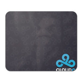 Коврик прямоугольный с принтом Cloud9 , натуральный каучук | размер 230 х 185 мм; запечатка лицевой стороны | Тематика изображения на принте: cloud 9 | dota | dota 2 | furion | international | natures prophet