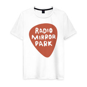 Мужская футболка хлопок с принтом Radio Mirror Park , 100% хлопок | прямой крой, круглый вырез горловины, длина до линии бедер, слегка спущенное плечо. | radio mirror park gta 5 гта grand thefr auto