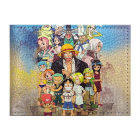 Обложка для студенческого билета с принтом One Piece , натуральная кожа | Размер: 11*8 см; Печать на всей внешней стороне | Тематика изображения на принте: anime | one piece | аниме | ван пис