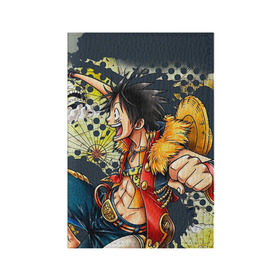 Обложка для паспорта матовая кожа с принтом One Piece , натуральная матовая кожа | размер 19,3 х 13,7 см; прозрачные пластиковые крепления | Тематика изображения на принте: anime | one piece | аниме | ван пис