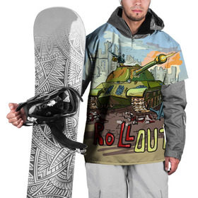 Накидка на куртку 3D с принтом Танк roll out , 100% полиэстер |  | Тематика изображения на принте: roll out | армия | войска | сила | танк | танки | танкист | танковые войска