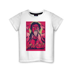Детская футболка хлопок с принтом Hotline miami 2 (The Son) , 100% хлопок | круглый вырез горловины, полуприлегающий силуэт, длина до линии бедер | hotline miami