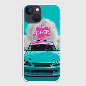 Чехол для iPhone 13 mini с принтом 2 JZ GTE ,  |  | Тематика изображения на принте: 2jz gte | altezza | drift | jdm | toyota | альтеза | гонка | ждм