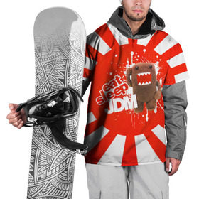 Накидка на куртку 3D с принтом Domo jdm , 100% полиэстер |  | дрифт