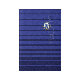 Обложка для паспорта матовая кожа с принтом Chelsea Zola , натуральная матовая кожа | размер 19,3 х 13,7 см; прозрачные пластиковые крепления | chelsea | football | zola | фк | футбол | челси