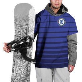 Накидка на куртку 3D с принтом Chelsea Diego Gosta , 100% полиэстер |  | chelsea | diego gosta | football | фк | футбол | челси