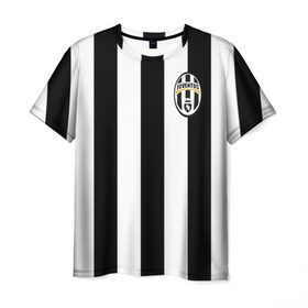 Мужская футболка 3D с принтом Juventus Vidal , 100% полиэфир | прямой крой, круглый вырез горловины, длина до линии бедер | football | juventus | vidal | фк | футбол | ювентус