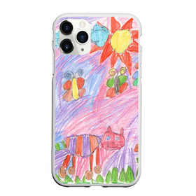 Чехол для iPhone 11 Pro матовый с принтом Детские рисунки , Силикон |  | Тематика изображения на принте: dg | габбана | детский | дольче | карандаш | картина | мода | рисунок