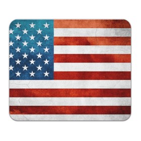 Коврик прямоугольный с принтом Флаг США , натуральный каучук | размер 230 х 185 мм; запечатка лицевой стороны | usa | демократия | страны | сша