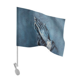 Флаг для автомобиля с принтом Руки , 100% полиэстер | Размер: 30*21 см | hipster | pray | style | руки | хипстер | хипстеры