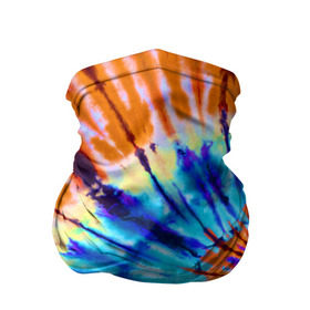 Бандана-труба 3D с принтом Tie dye , 100% полиэстер, ткань с особыми свойствами — Activecool | плотность 150‒180 г/м2; хорошо тянется, но сохраняет форму | tie dye