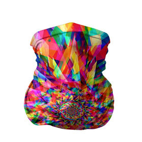 Бандана-труба 3D с принтом Tie dye , 100% полиэстер, ткань с особыми свойствами — Activecool | плотность 150‒180 г/м2; хорошо тянется, но сохраняет форму | орнамент | узор