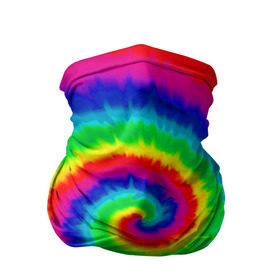 Бандана-труба 3D с принтом Tie dye , 100% полиэстер, ткань с особыми свойствами — Activecool | плотность 150‒180 г/м2; хорошо тянется, но сохраняет форму | tie dye