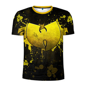 Мужская футболка 3D спортивная с принтом Wu-Tang Clan , 100% полиэстер с улучшенными характеристиками | приталенный силуэт, круглая горловина, широкие плечи, сужается к линии бедра | хип хоп