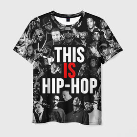 Мужская футболка 3D с принтом Hip hop , 100% полиэфир | прямой крой, круглый вырез горловины, длина до линии бедер | хип хоп