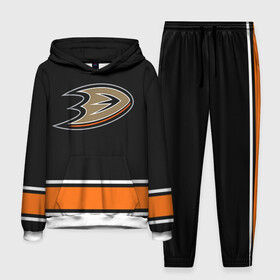 Мужской костюм 3D (с толстовкой) с принтом Anaheim Ducks Selanne ,  |  | anaheim ducks selanne | nhl | спорт | хоккей