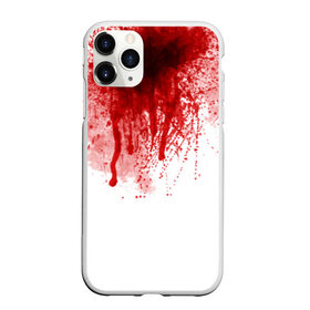 Чехол для iPhone 11 Pro матовый с принтом Кровь , Силикон |  | halloween | без головы | кровь | праздник | тыква | хэллоуин