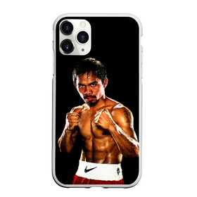 Чехол для iPhone 11 Pro Max матовый с принтом Менни Пакьяо , Силикон |  | boxing | manny | pacquiao | бокс | боксер | знаменитость | мэнни | мэнни пакьяо | спорт