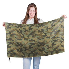 Флаг 3D с принтом Хаки , 100% полиэстер | плотность ткани — 95 г/м2, размер — 67 х 109 см. Принт наносится с одной стороны | army | military | армейские | армия | камуфляж | комуфляж
