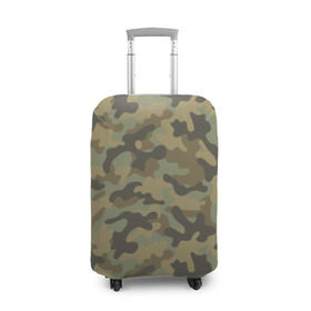 Чехол для чемодана 3D с принтом Хаки , 86% полиэфир, 14% спандекс | двустороннее нанесение принта, прорези для ручек и колес | army | military | армейские | армия | камуфляж | комуфляж