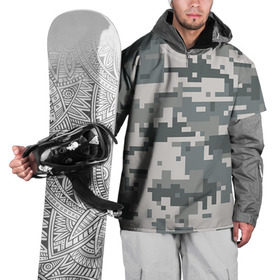 Накидка на куртку 3D с принтом Камуфляж , 100% полиэстер |  | army | military | армейские | армия | камуфляж | комуфляж