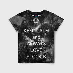 Детская футболка 3D с принтом Block b , 100% гипоаллергенный полиэфир | прямой крой, круглый вырез горловины, длина до линии бедер, чуть спущенное плечо, ткань немного тянется | block b | k pop | kpop | блок би | блоки | к поп | корейская попса | корея | кпоп | попса