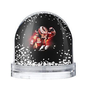 Снежный шар с принтом Формула 1 , Пластик | Изображение внутри шара печатается на глянцевой фотобумаге с двух сторон | формула 1
